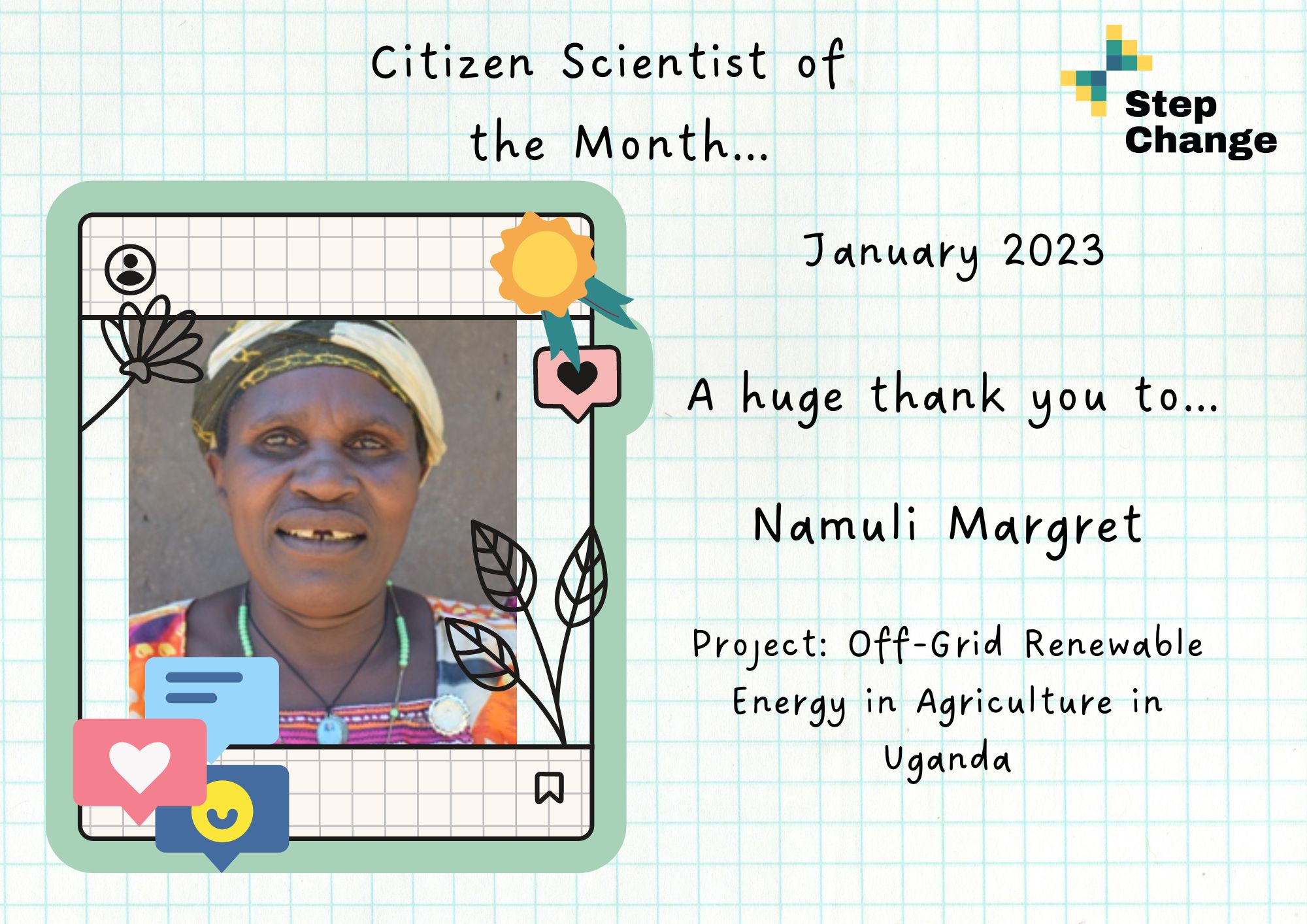 Citizen Scientist of the Month – January 2023