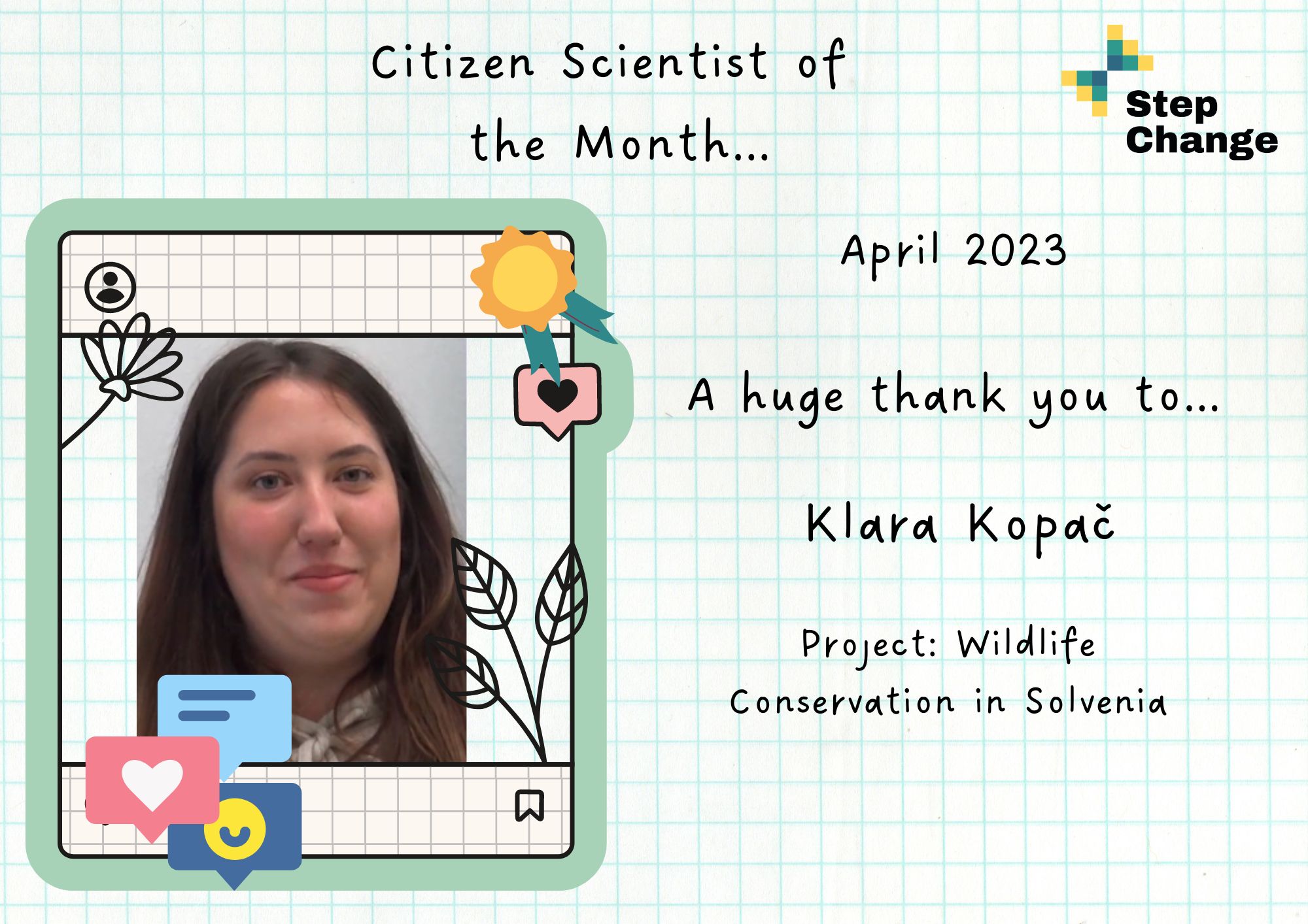 Citizen Scientist of the Month – April 2023